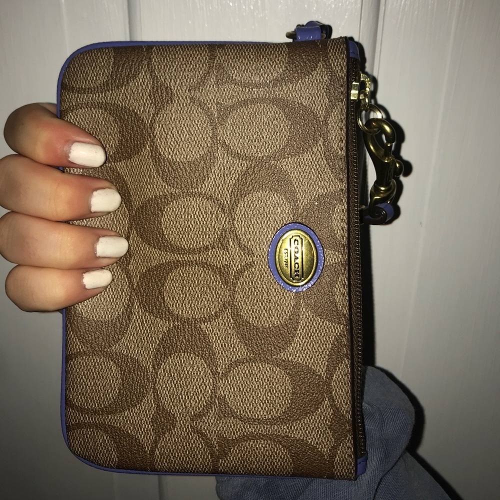 Coach wristlet